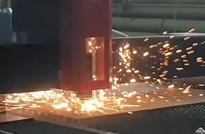 Видео FL-L1560F-30000-Raycus Лазерный станок для резки листового металла