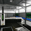 FL-L1530FHR-8000-D350-Raycus Лазерный станок для резки листового металла и труб с кабинетной защитой