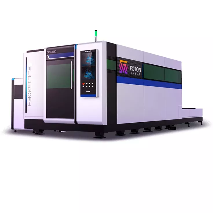 FL-L1530FHR-8000-D350-Raycus Лазерный станок для резки листового металла и труб с кабинетной защитой